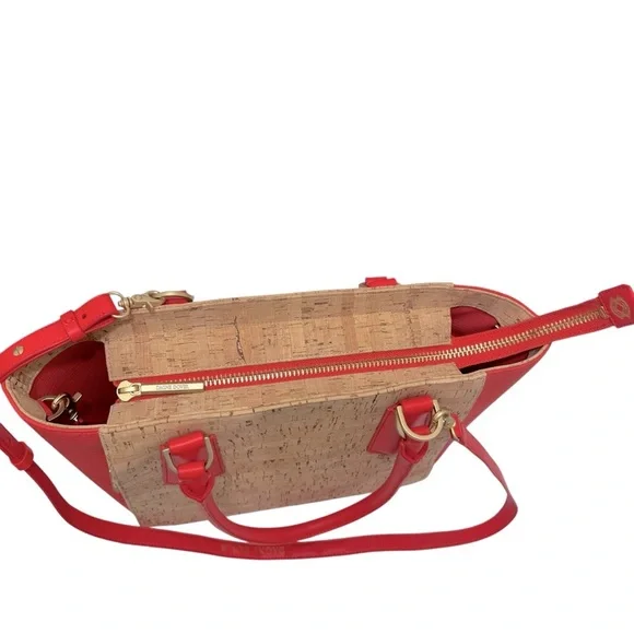 Dagne Dover Signature Midi Cork Tote Crossbody‎